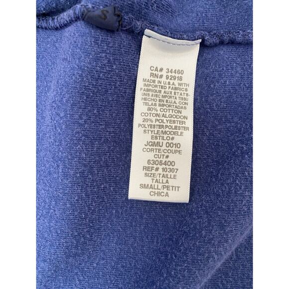 Vintage Y2K Juicy Couture Blue Velour Full Zip High Neck Track Jacket S USA - Picture 5 of 8